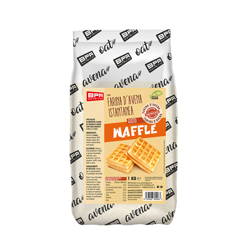 Farina d’Avena Istantanea Waffle