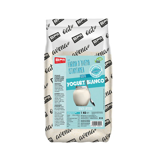 Farina d’Avena Istantanea Yogurt Bianco