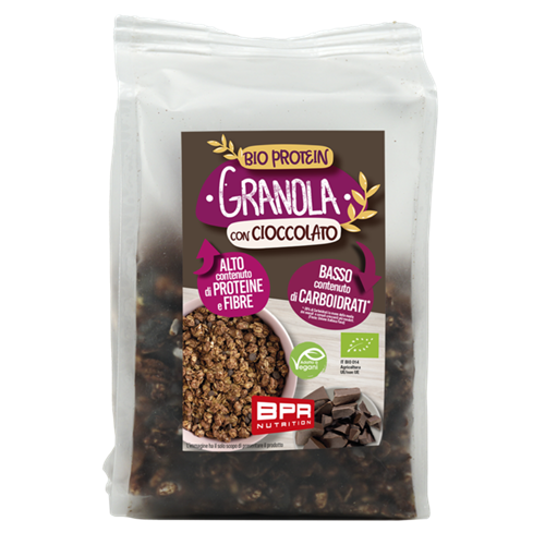 Bio Protein Granola with Chocolate